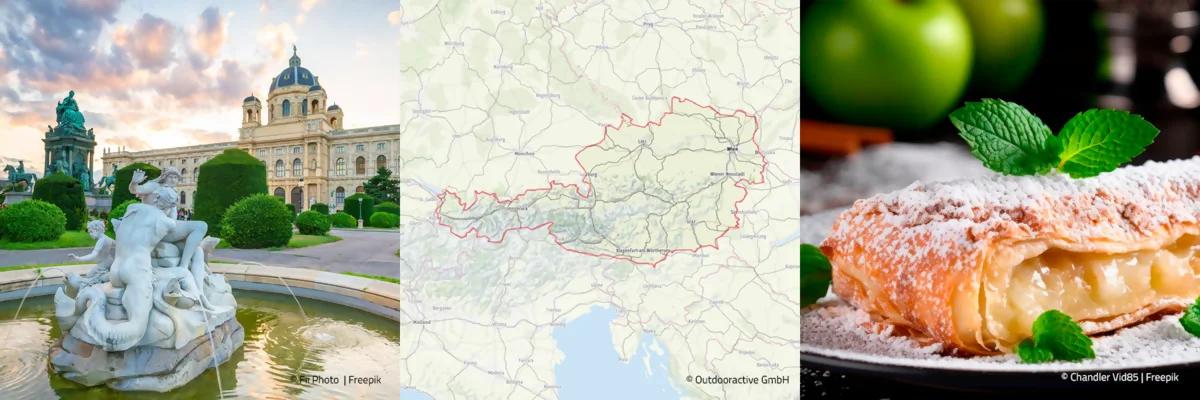 Austria - alle Infos auf Trip Austria  - alles auf einer Karte